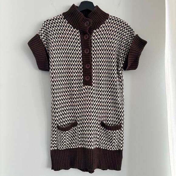 eight eight eight Sweaters - Vintage Y2K Eight Eight Eight Sweater Short Sleeve Button Top Size Small